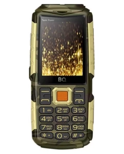 Купить Мобильный телефон BQ 2430 Tank Power Khaki/Gold в E-mobi