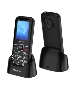 Купить Мобильный телефон Maxvi B21ds UP черный в E-mobi