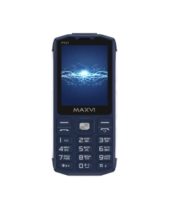 Купить Мобильный телефон Maxvi P101Blue (4620039115740) в E-mobi