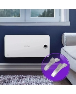 Купить Конвектор Kitfort КТ-2708 White  в E-mobi