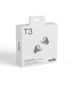 Купить Беспроводные наушники Sudio T3 Pink  в E-mobi