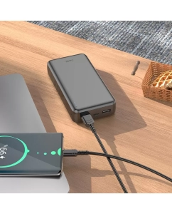 Купить Внешний аккумулятор Hoco J100A 20000 мА/ч для мобильных устройств, черный (04315)  в E-mobi