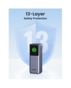 Купить Внешний аккумулятор UGREEN PB722 25000mAh, серый  в E-mobi