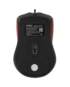 Купить Проводная мышь AceLine CM-905BU красный, черный (CM-905BU)  в E-mobi