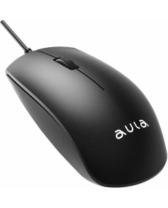 Купить Проводная мышь Aula AM100 черный (80002916) в E-mobi