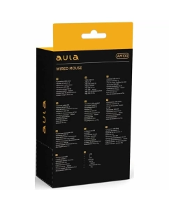 Купить Проводная мышь Aula AM100 черный (80002916)  в E-mobi
