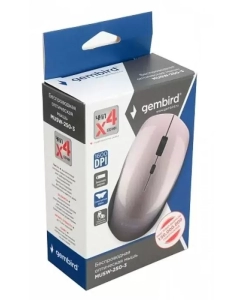 Купить Беспроводная мышь Gembird MUSW-250-3 Pink  в E-mobi