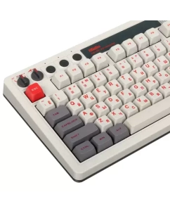 Купить Проводная/беспроводная клавиатура 8BitDo Retro - N Edition белый, красный, серый  в E-mobi