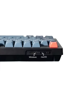 Купить Проводная/беспроводная клавиатура Keychron V5 Max Carbon черный (Z0000214442)  в E-mobi