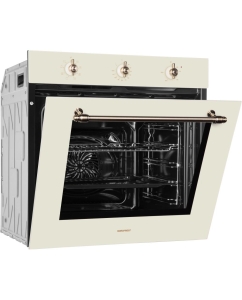 Купить Встраиваемый электрический духовой шкаф NordFrost HM 6080 YR бежевый  в E-mobi