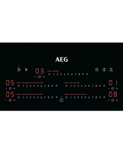 Купить Встраиваемая варочная панель индукционная AEG IKE85753IB черный  в E-mobi