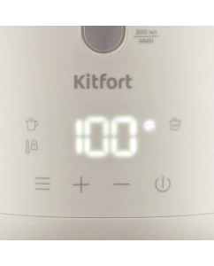 Купить Чайник электрический Kitfort КТ-6695 1.3 л бежевый; оранжевый  в E-mobi