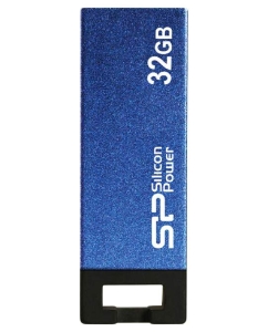 Купить Флешка Silicon Power Touch 835 32ГБ Blue (SP032GBUF2835V1B)  в E-mobi