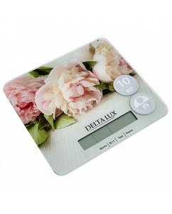 Купить Весы кухонные Delta Lux DE-006KE Цветы в E-mobi