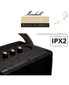 Купить Портативная колонка Marshall Tufton Black and Brass  в E-mobi