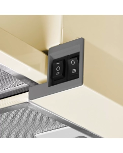 Купить Вытяжка встраиваемая Kuppersberg SLIMTURBO 60 C бежевый  в E-mobi