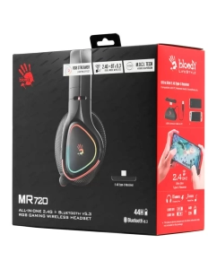 Купить Наушники A4Tech Bloody Bloody MR720 черный (MR720 BLACK)  в E-mobi