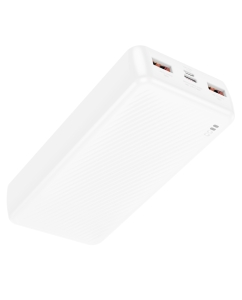 Купить Внешний аккумулятор Borofone BJ56A 20000 мА/ч для мобильных устройств, белый  в E-mobi