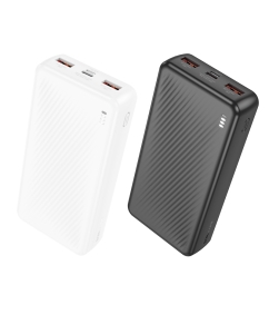 Купить Внешний аккумулятор Borofone BJ56A 20000 мА/ч для мобильных устройств, белый  в E-mobi