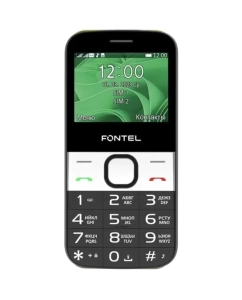 Купить Мобильный телефон Fontel SP230 Черный в E-mobi