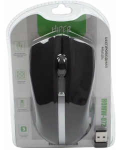Купить Беспроводная игровая мышь HIPER HOMW-072 черный  в E-mobi