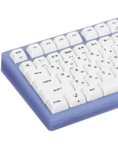 Купить Проводная/беспроводная клавиатура ARDOR GAMING AG-ZD-Pa83GY-P-HS-G-Sub белый, фиолетовый  в E-mobi