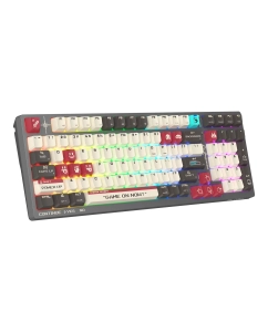 Купить Беспроводная клавиатура A4Tech Bloody WS98 Pixels Red серый (WS98)  в E-mobi