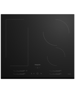 Купить Встраиваемая варочная панель индукционная HotPoint HS 1560B BF черный в E-mobi