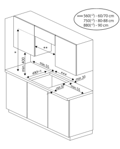 Купить Встраиваемая варочная панель индукционная HotPoint HS 1560B BF черный  в E-mobi