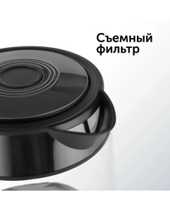 Купить Чайник электрический RED SOLUTION evolution RK-G20 черный  в E-mobi