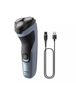 Купить Электробритва Philips X3063/00 голубой, черный  в E-mobi