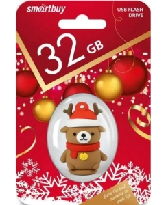 Купить Флешка SmartBuy Wild 32ГБ Brown (SB32GBCaribouW)  в E-mobi
