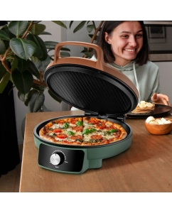 Купить Пиццамейкер Kitfort КТ-3678 коричневый; зеленый  в E-mobi