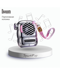Купить Портативная колонка Divoom Spark Pop Pink в E-mobi