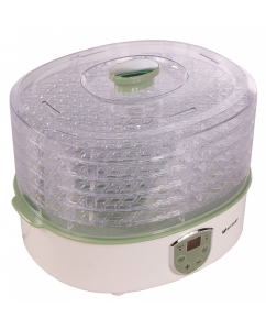 Купить Сушилка для овощей и фруктов Kitfort KT-1902 white/green в E-mobi