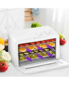 Купить Сушилка для овощей и фруктов Kitfort КТ-1993 белый  в E-mobi