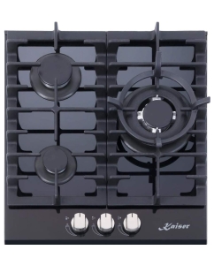 Купить Встраиваемая варочная панель газовая KAISER KCG 4380 Turbo черный в E-mobi