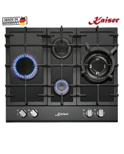 Купить Встраиваемая варочная панель газовая KAISER KCG 6394 Turbo Romb черный  в E-mobi