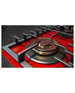Купить Встраиваемая варочная панель газовая KAISER KCG 6335 RotEm Turbo золотистый, красный  в E-mobi