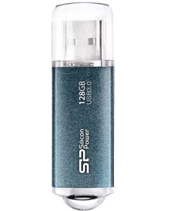 Купить Флешка Silicon Power Marvel M01 128ГБ Blue (SP128GBUF3M01V1B) в E-mobi