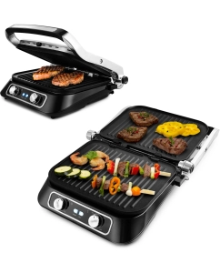 Купить Гриль Kitfort КТ-1652 серебристый  в E-mobi