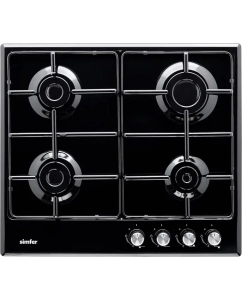 Купить Встраиваемая варочная панель газовая Simfer H60V40B423 черный в E-mobi