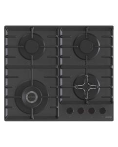 Купить Встраиваемая варочная панель газовая Gorenje GTW642SYB черный в E-mobi