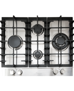 Купить Встраиваемая варочная панель газовая KAISER KG 6364 Turbo Romb серебристый в E-mobi