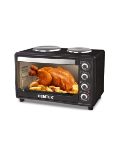 Купить Мини-печь Centek CT-1530-36 Plate Black в E-mobi