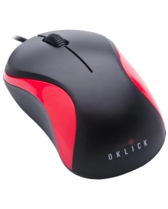 Купить Мышь OKLICK 115S Red/Black в E-mobi