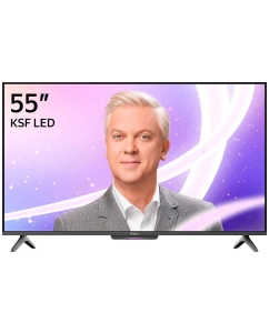 Купить Телевизор Яндекс ТВ Станция Бейсик с Алисой на YaGPT, 55, 4K UHD, 55