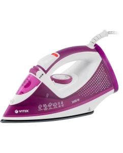 Купить Утюг VITEK VT-8346 розовый, белый в E-mobi