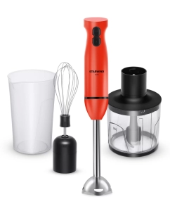 Купить Погружной блендер STARWIND SBP2201 красный, черный в E-mobi