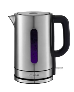 Купить Чайник электрический HYUNDAI HYK-S2506 1.7 л серебристый в E-mobi
